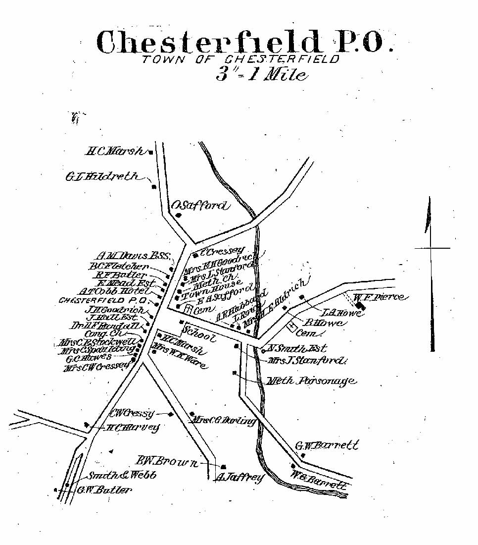 7 Village Detail Maps | Chesterfield History Site